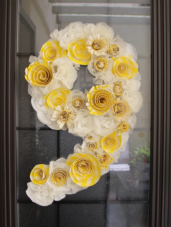 DIY Cupcake Liners and Paper Plate Flowers