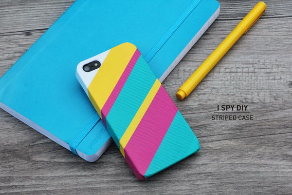 Stripped iPhone Cases.