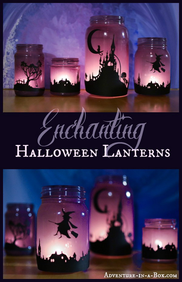 Enchanting Halloween Lanterns.