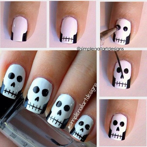 20 Step By Step Halloween Nail Art Design Tutorials 2017