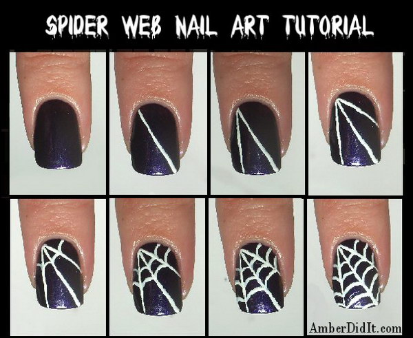 20 Step By Step Halloween Nail Art Design Tutorials 2017