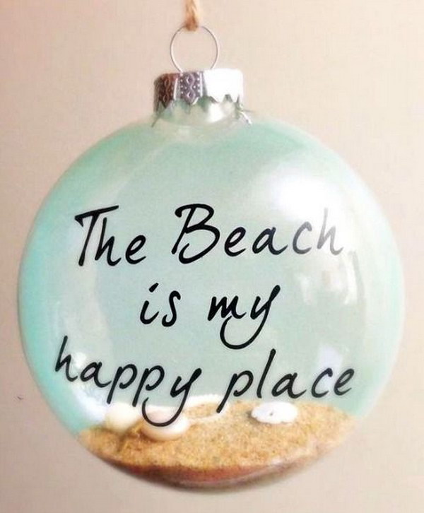 DIY Beach Ornament