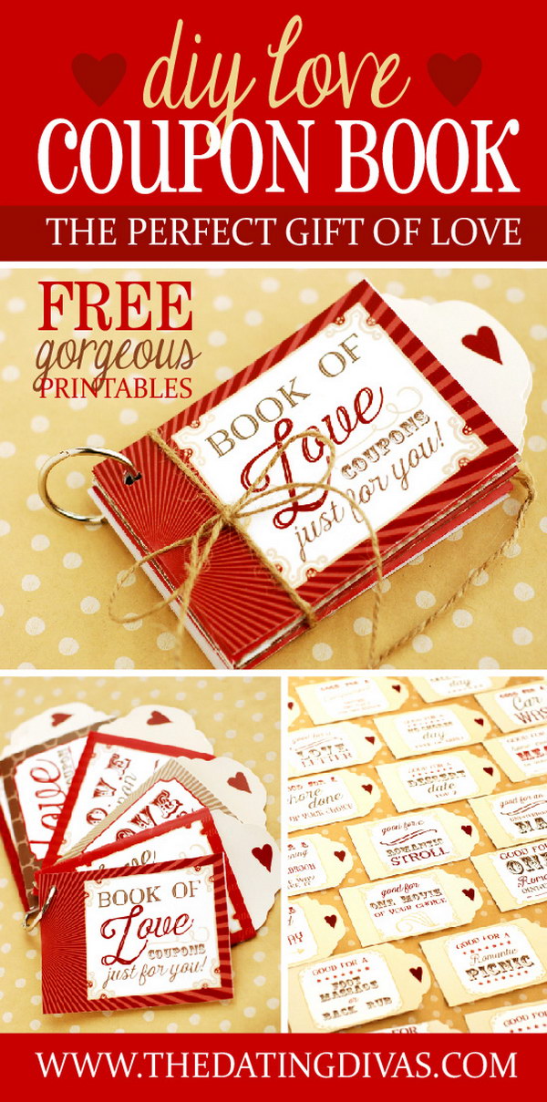 DIY Love Coupon Gift Idea. 
