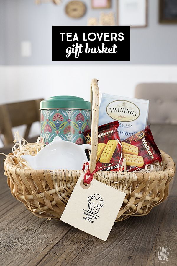 Tea Gift Basket for the Tea Lover.