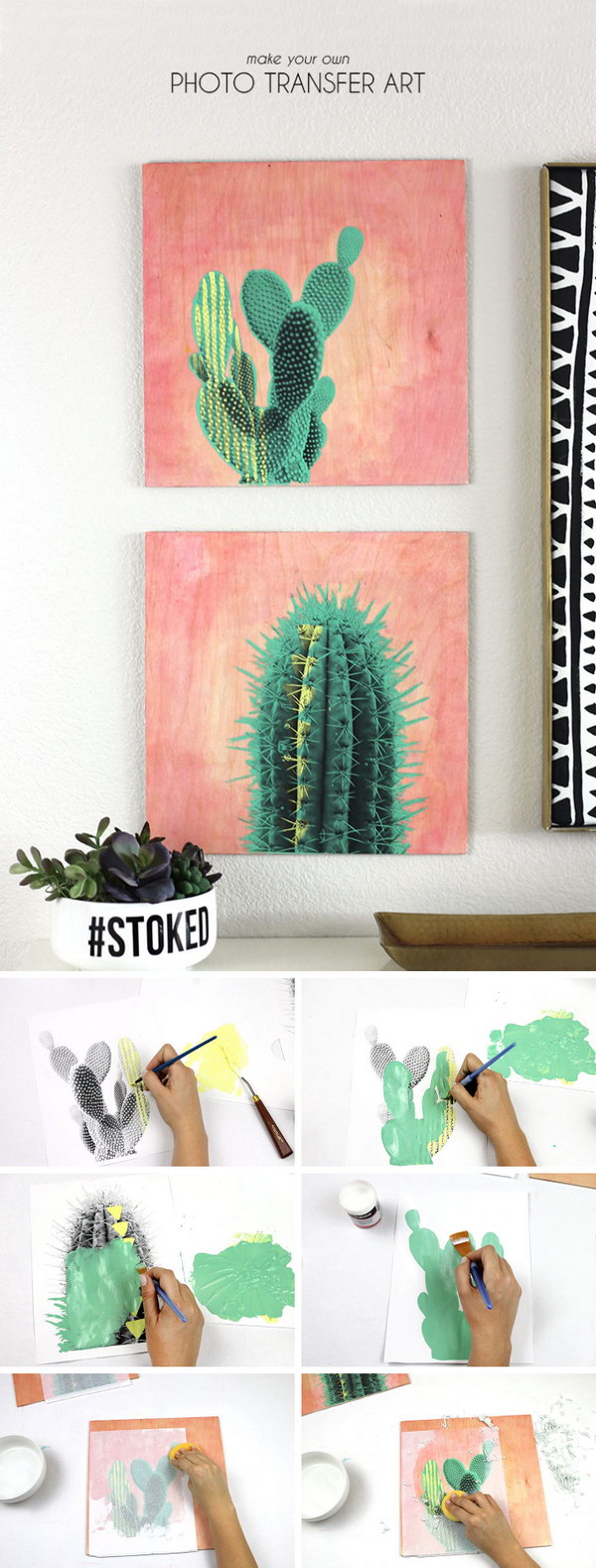 Make Your Own Photo Transfer Art.