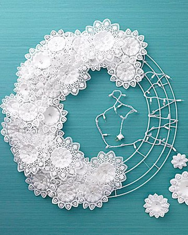 25 Beautiful DIY Fabric And Paper Doily Crafts 25 Beautiful DIY Fabric And Paper Doily Crafts