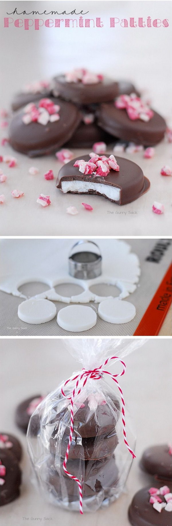 Homemade Peppermint Patties Recipe.