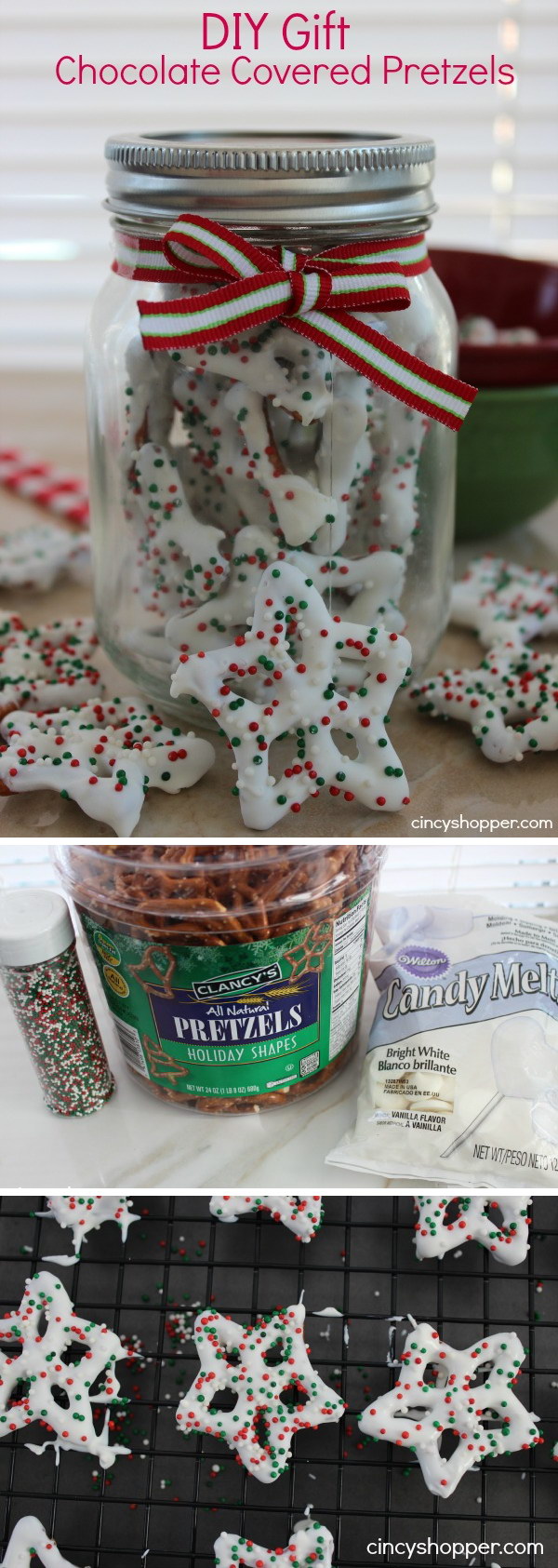 White Chocolate Pretzels Recipe.