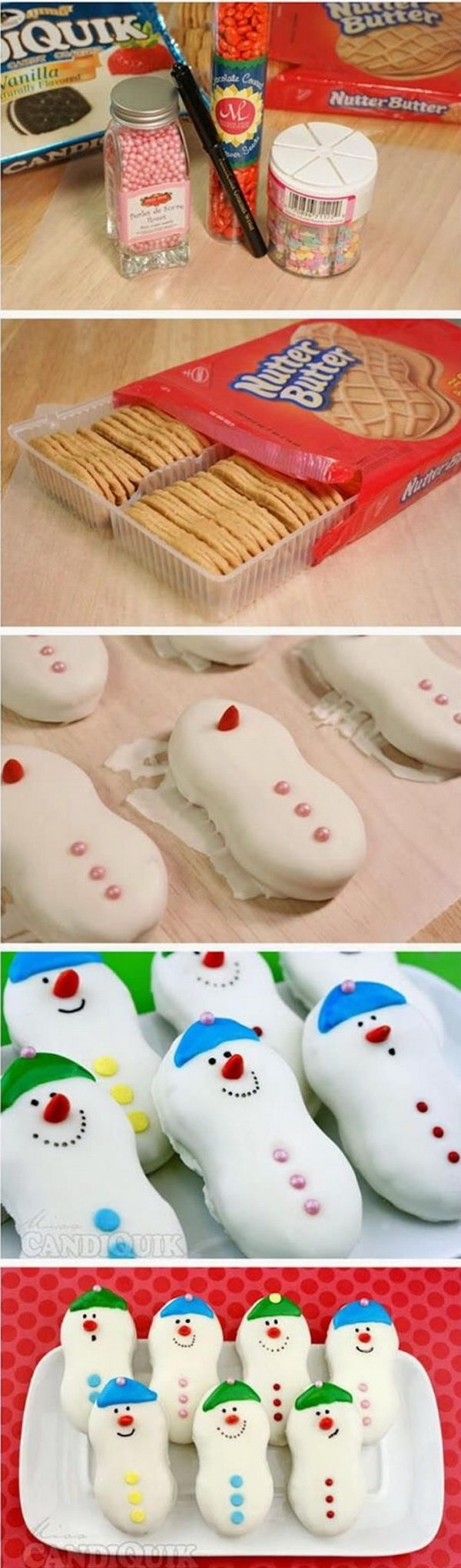 Fun Snowman Cookies.