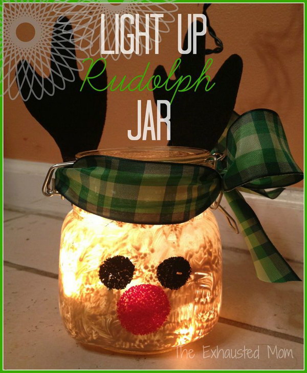 15 Easy Mason Jar Christmas Decorations You Can Make 