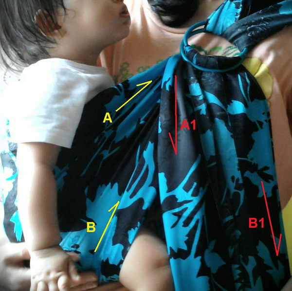 No Sew Infant Sling Carrier 