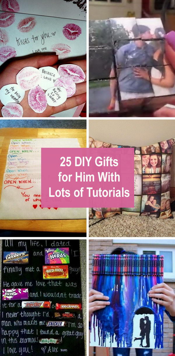 1 year anniversary diy gifts for him