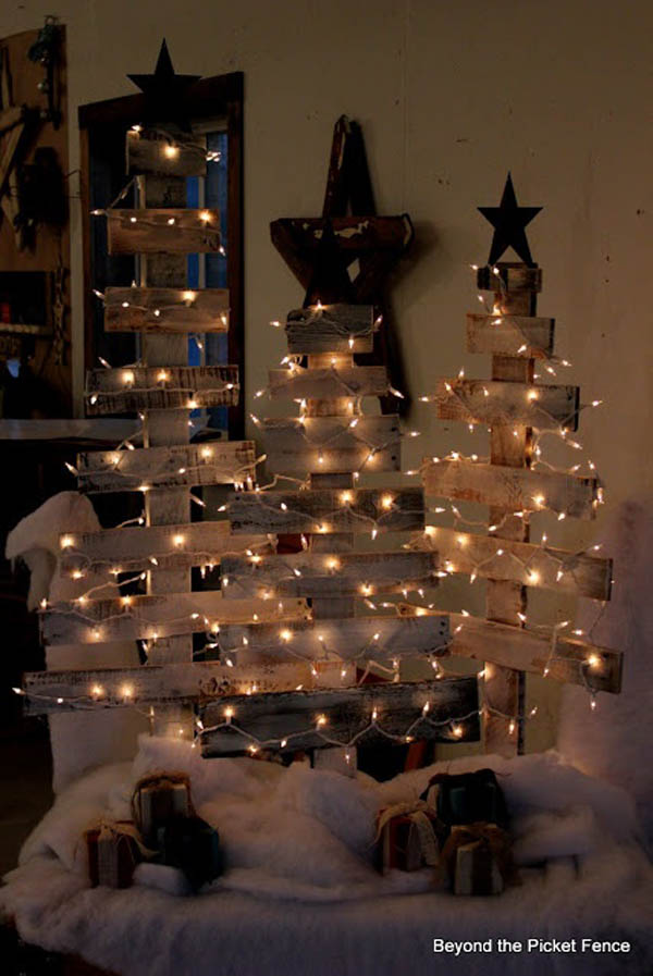 DIY Pallet Christmas Tree. 