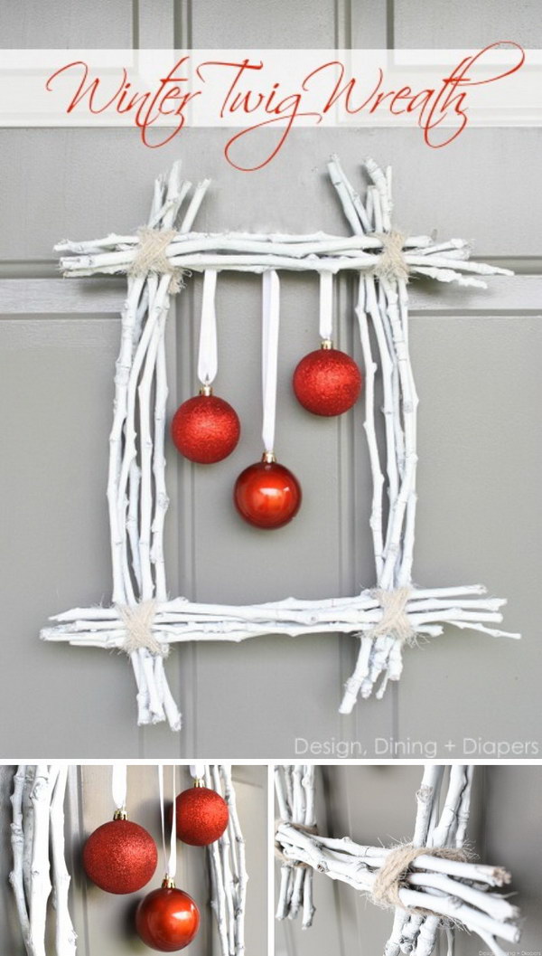 5 diy rustic christmas decoration ideas tutorials