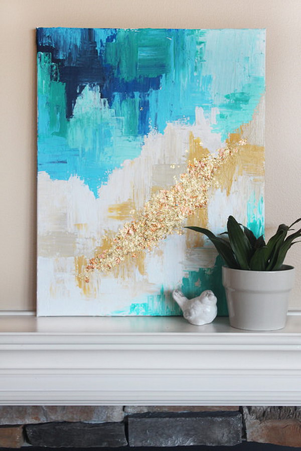 Easy DIY Abstract Art