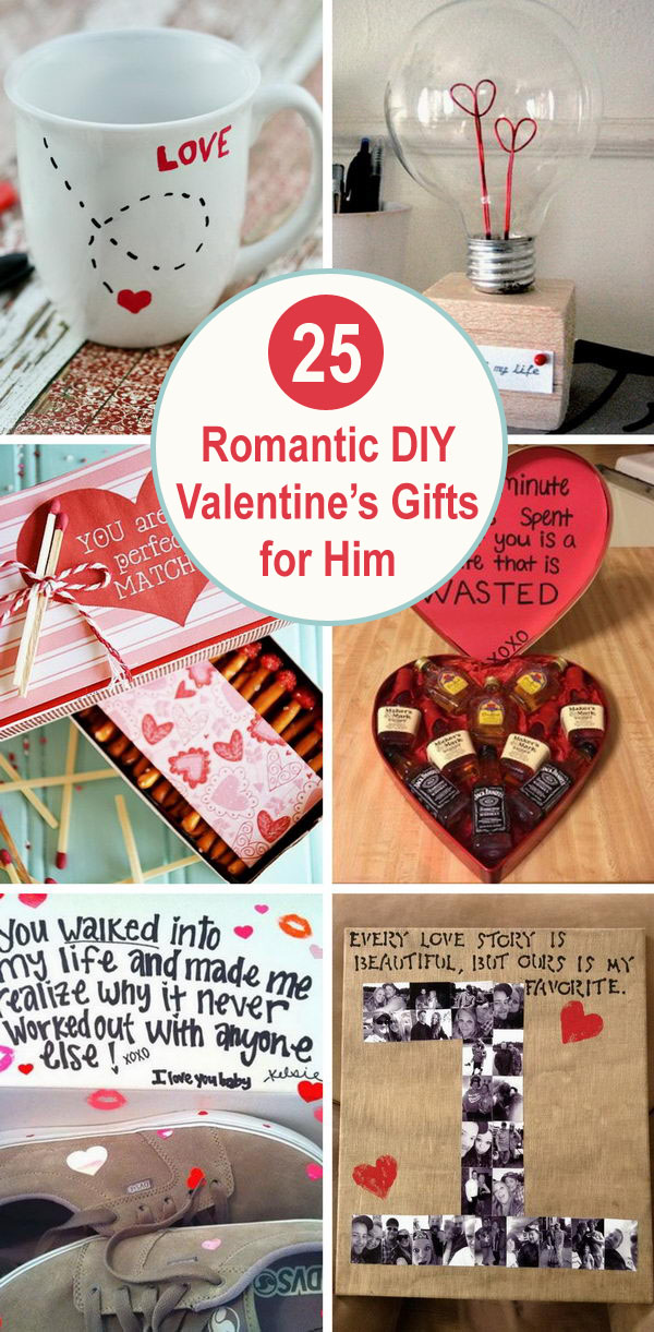 25 Romantic Diy Valentine S Gifts For