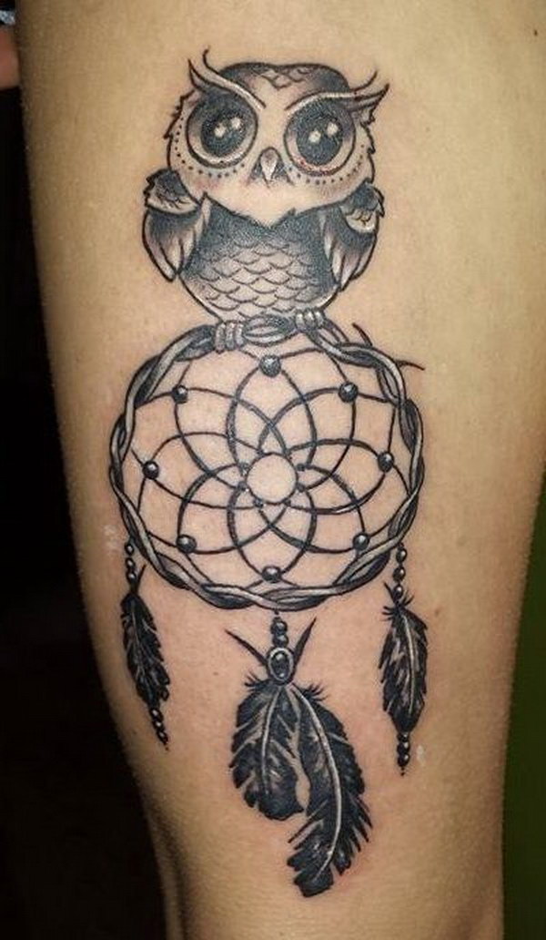 60 Dreamcatcher Tattoo Designs 2017