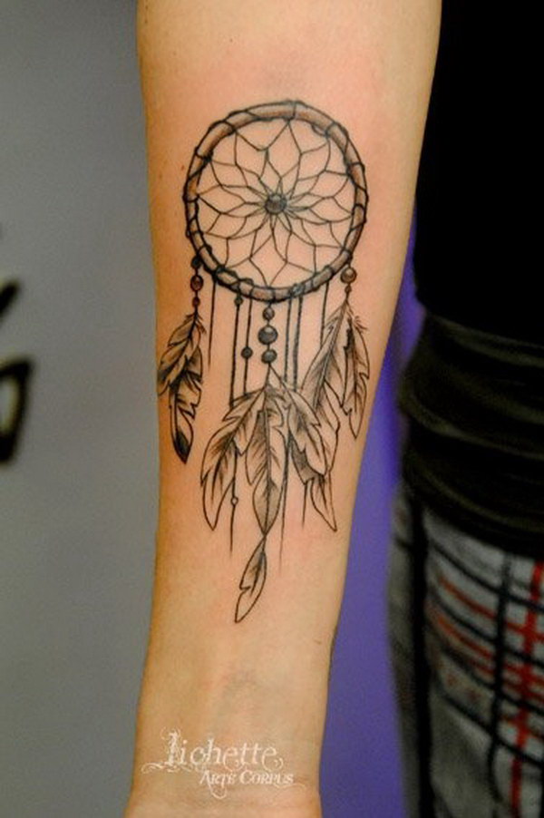 22 dreamcatcher tattoo designs