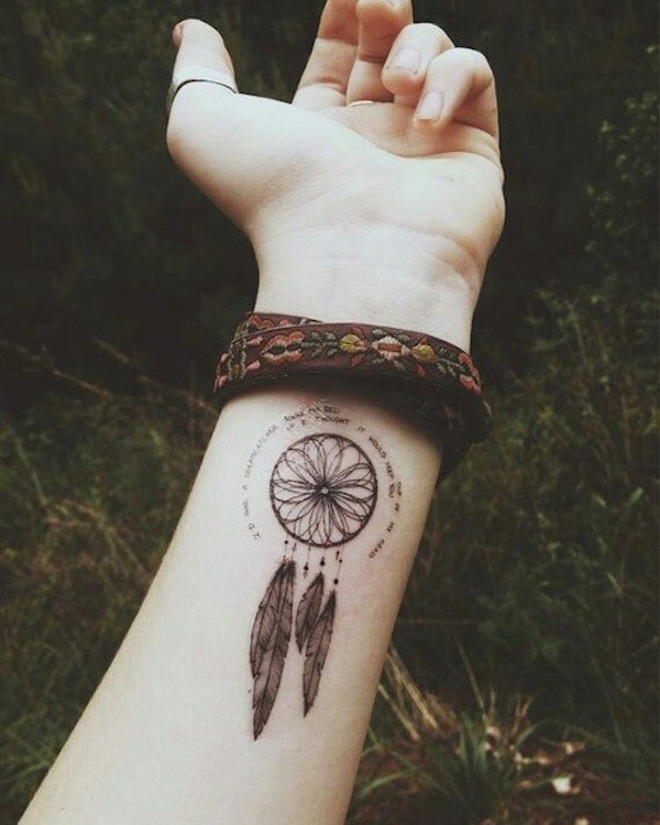 60 Dreamcatcher Tattoo Designs 2022