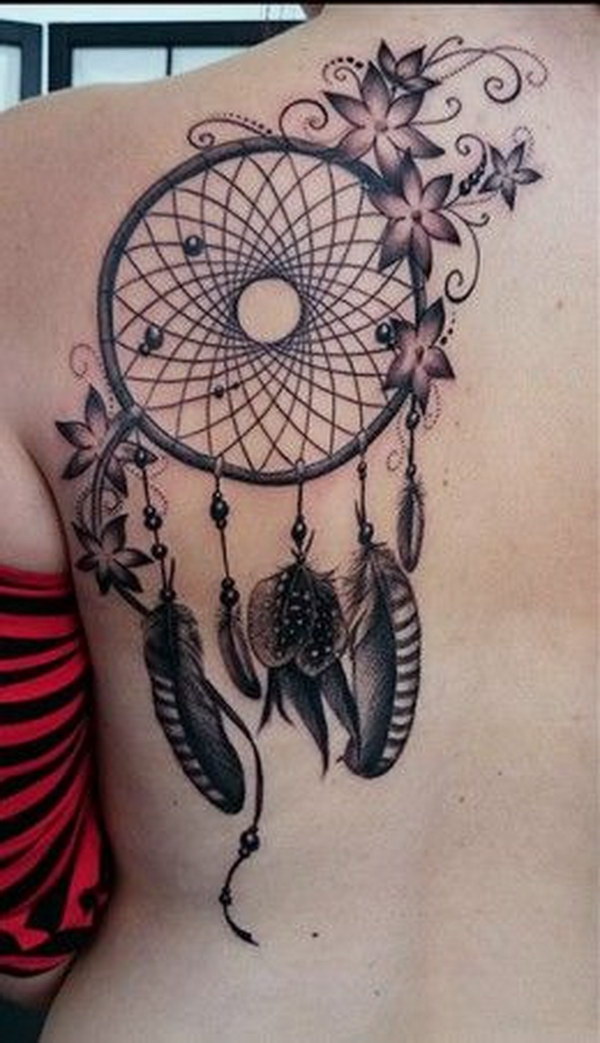 60 Dreamcatcher Tattoo Designs 17