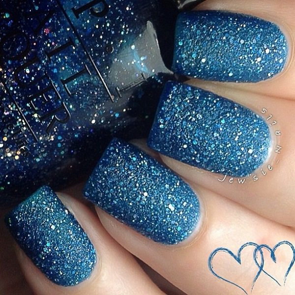 70 Stunning Glitter Nail Designs 17