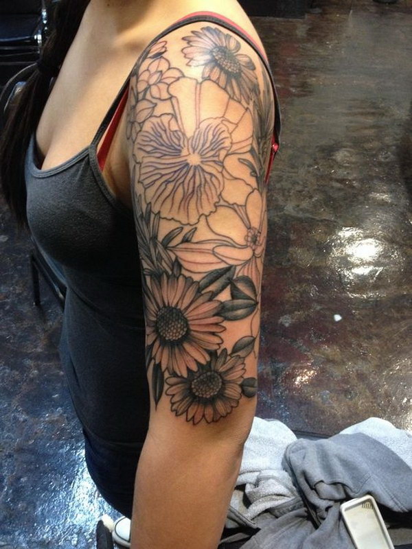 45 Awesome Half Sleeve Tattoo Designs 17