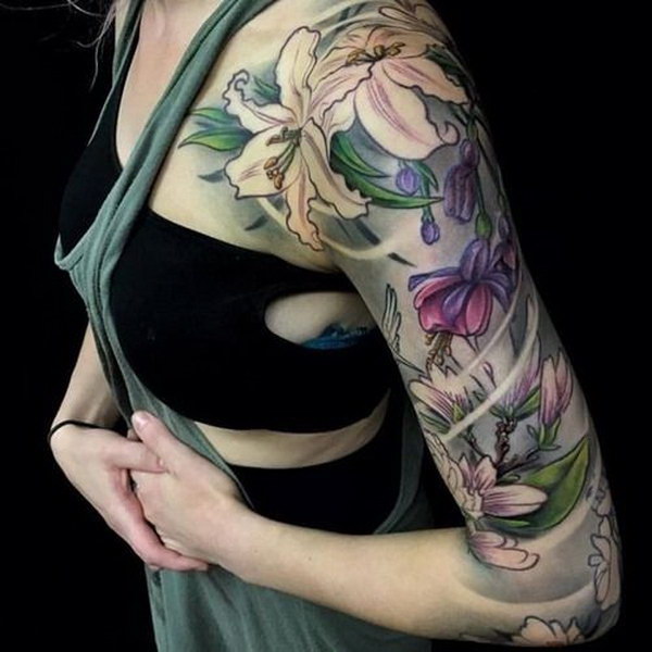 45 Awesome Half Sleeve Tattoo Designs 17