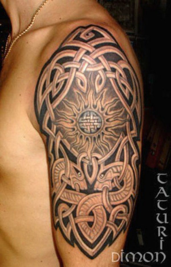 45 Awesome Half Sleeve Tattoo Designs 17