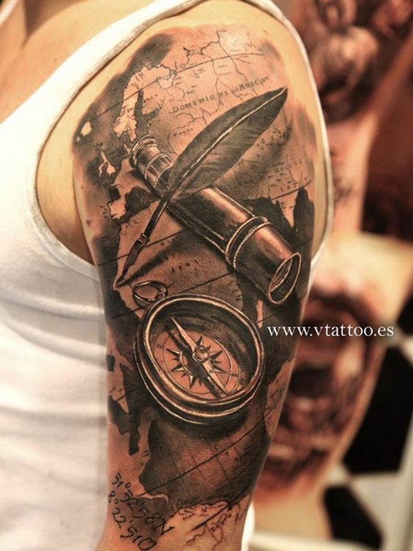 45 Awesome Half Sleeve Tattoo Designs 17