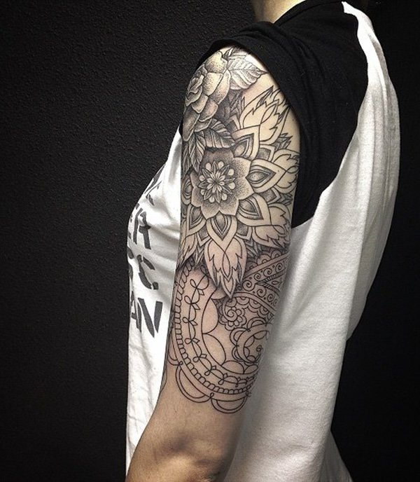 45 Awesome Half Sleeve Tattoo Designs 17
