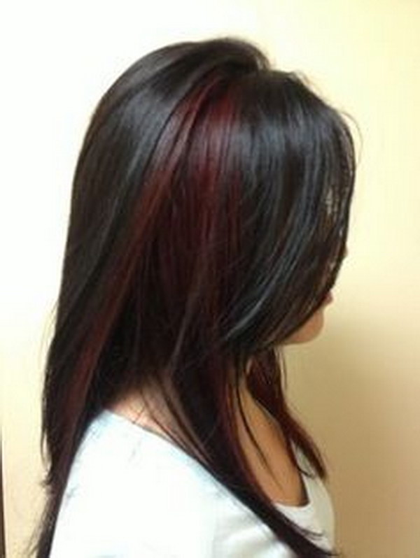 58 Best Pictures Black Hair With Red High Lights / 25 Balayage Hairstyles For Black Hair