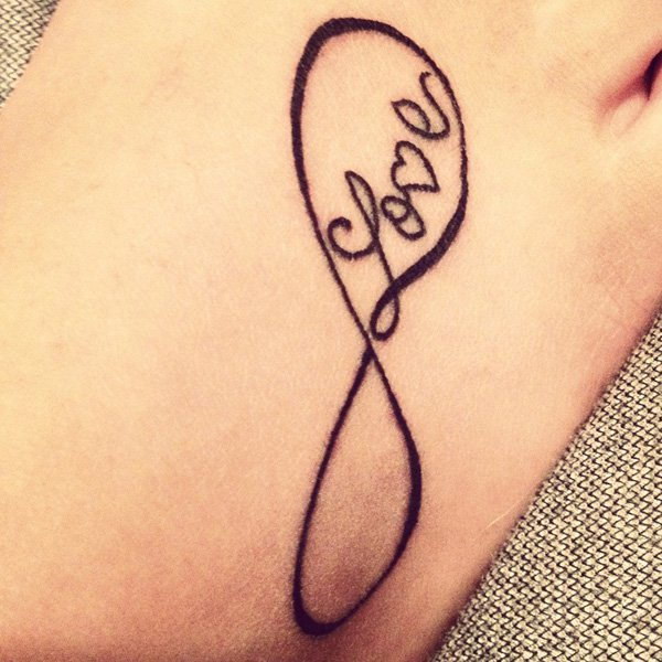 Love Infinity Tattoo. 