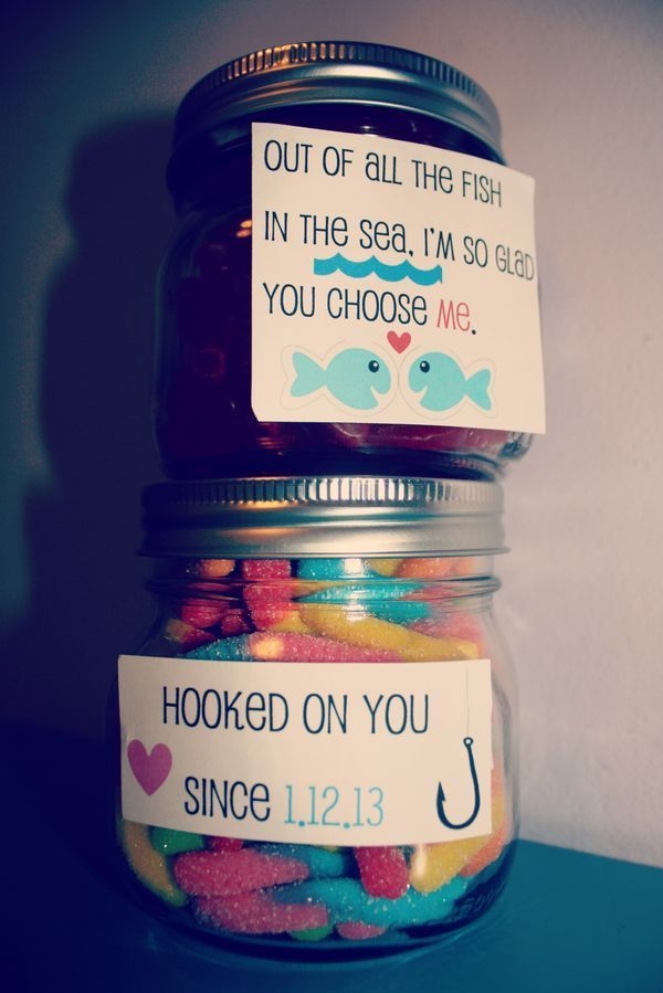 cute mason jar ideas for boyfriend