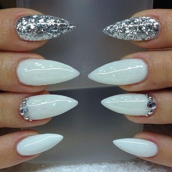 35 Fearless Stiletto Nail Art Designs 2017