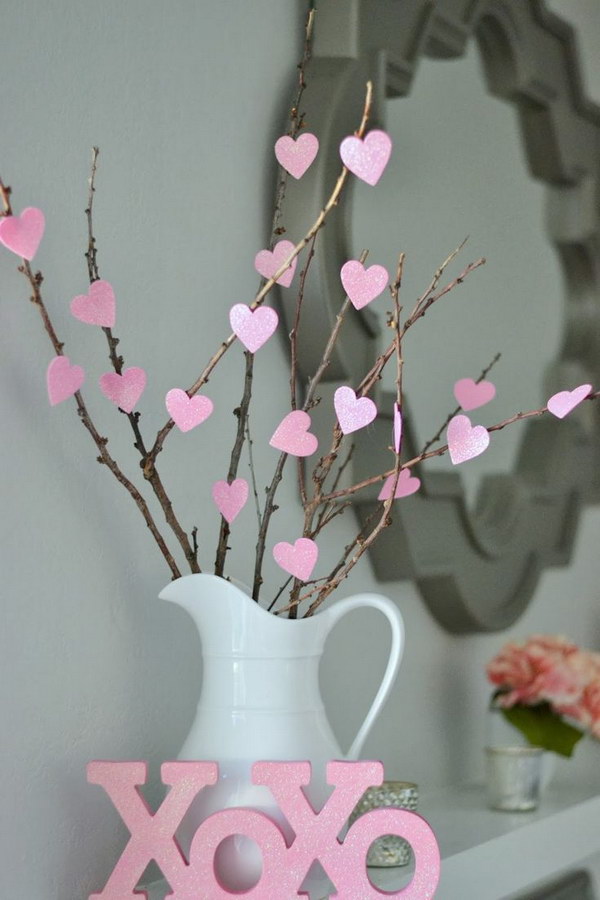 Easy DIY Heart Tree