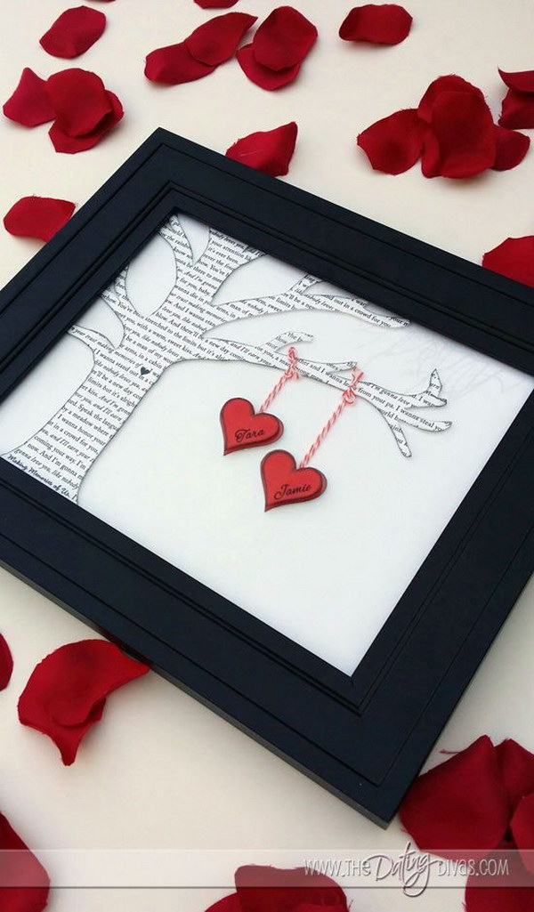 Two Little Lovers Sitting in a Tree Decor