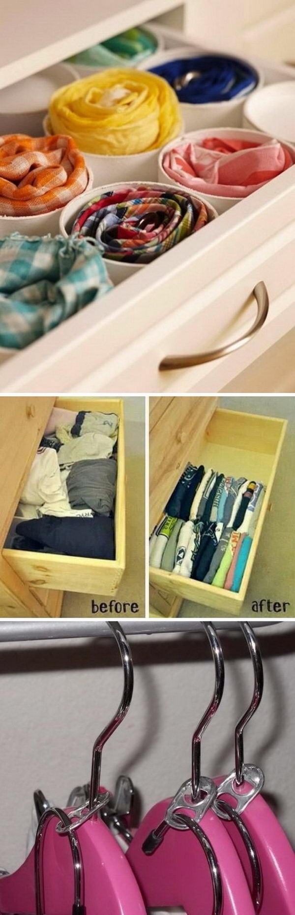 Clever Life Hacks for Your Tiny Closet.