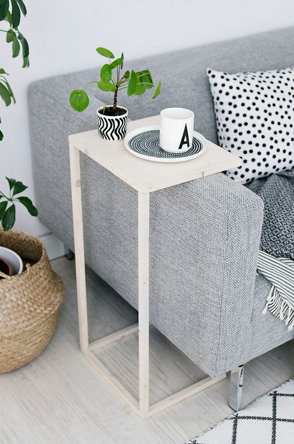 25 DIY Side Table Ideas With Lots of Tutorials 2017