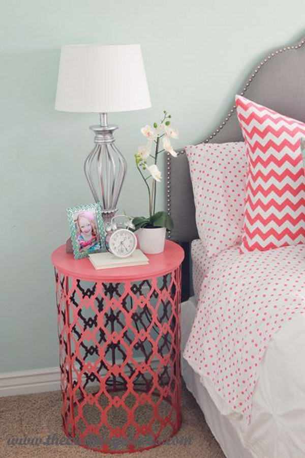 25 DIY Side Table Ideas With Lots of Tutorials 2017