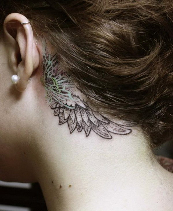 60+ Pretty Designs of Ear Tattoos 2022