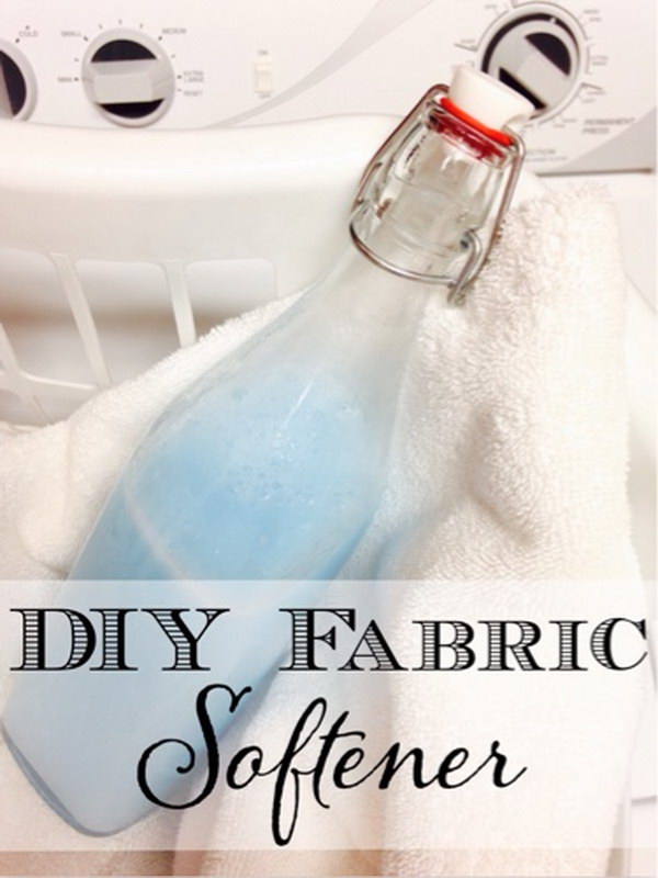 Homemade Fabric Softener Recipes &Tutorials 2022