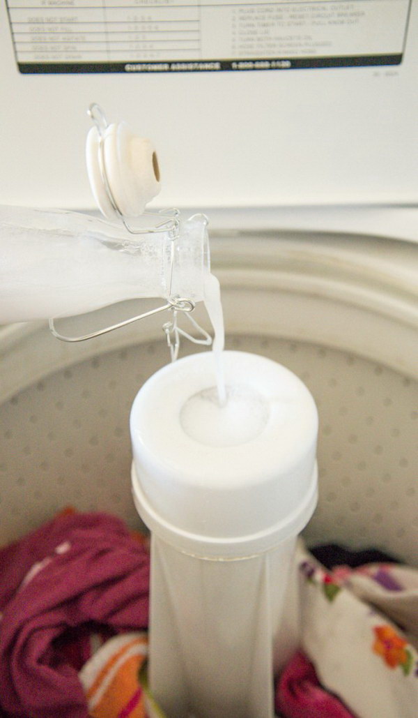 Homemade Liquid Fabric Softener.