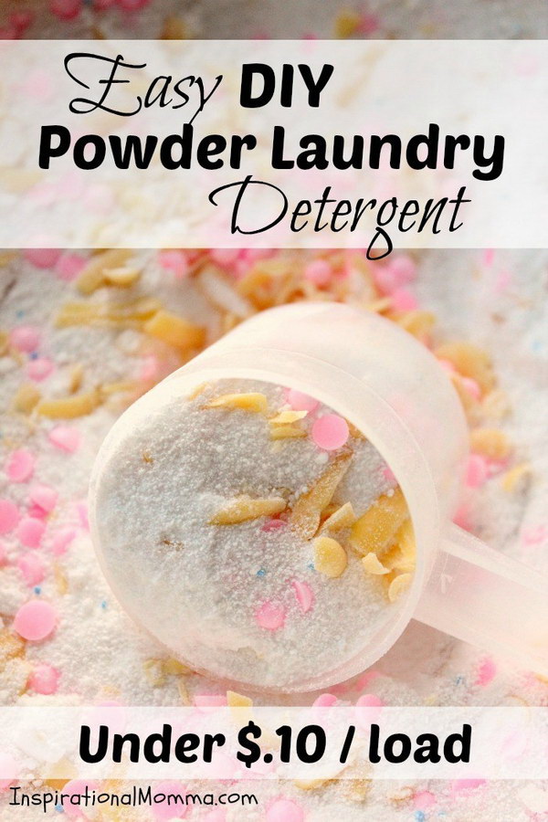 Homemade Laundry Detergent Recipes and Tutorials 2022