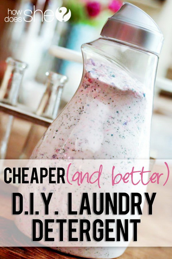 Homemade Laundry Detergent Recipes and Tutorials 2022