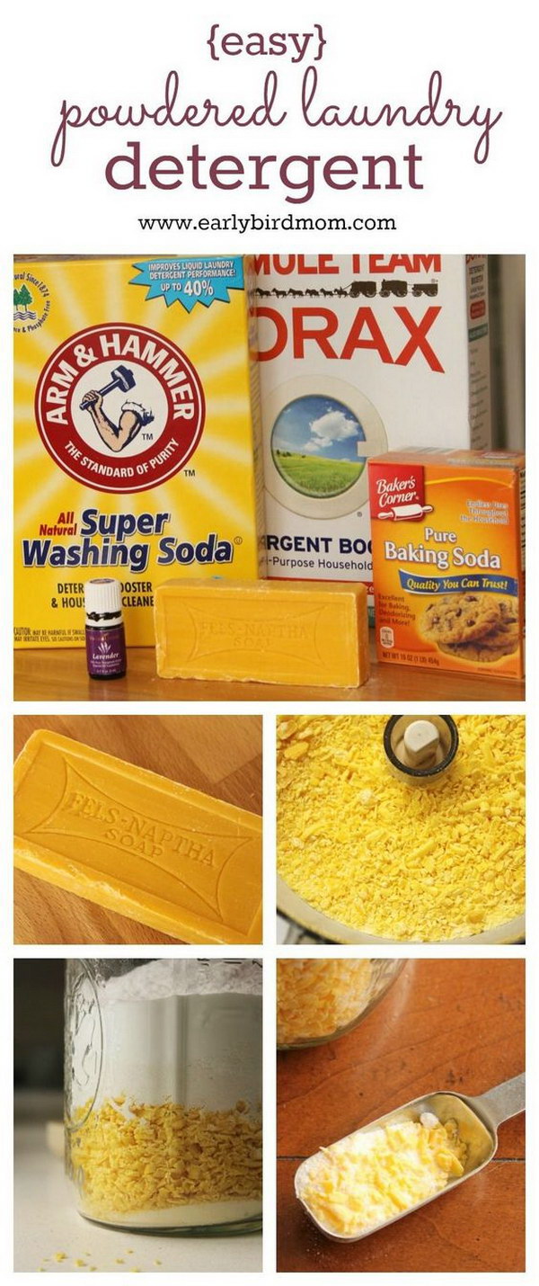 Best Homemade Laundry Detergent.