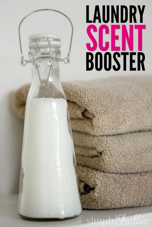 Homemade Laundry Scent Booster Recipe.