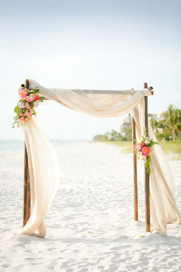 20 Cool Beach Wedding Ideas 2017