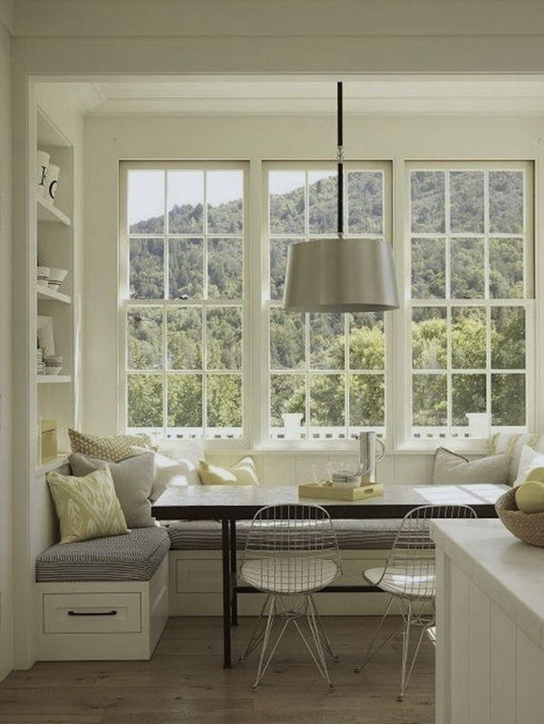 Light filled Breakfast Nook.