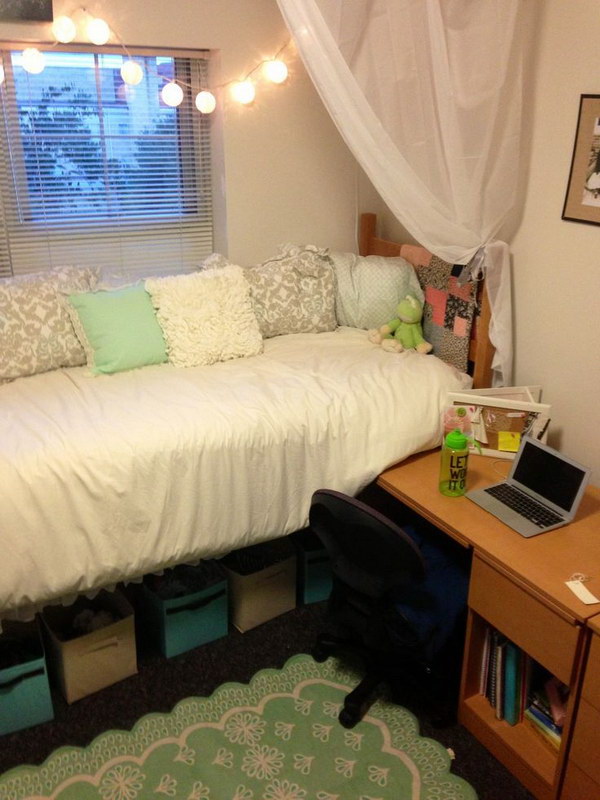 25+ Budget-friendly Dorm Room Decoration Ideas 2017