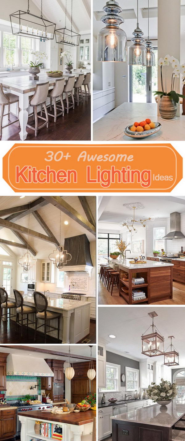 30 Awesome Kitchen Lighting Ideas 2017